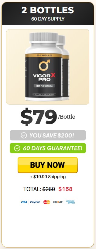 VigorX Pro 2 Bottle Price